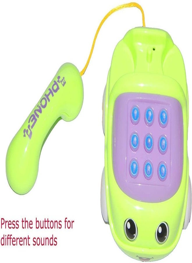 BELLABOTA Baby Phone Toy with Light, Music, Call and Chat Learning - Play Toy for Kids (Pink Color May be Vary) - Image 4